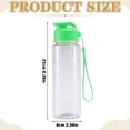 thumbnail image 3 of ModuNook Reusable Water Bottle, Leak Proof Sports Bottle, Clear Plastic Gym Flask with Top Lid, Carry Handle for School Travel Hiking, 3 of 5