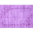 thumbnail image 1 of Ahgly Company Indoor Rectangle Oriental Purple Asian Inspired Area Rugs, 7' x 10', 1 of 4