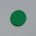 thumbnail image 4 of Men's Antigua  Gray Pittsburgh Steelers St Patrick Day Intent Quarter-Zip Pullover Top, 4 of 4