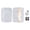 Translucent White, variant on M Buder Translucent Console Replacement Shell Case for PS1 SCPH 001 101 102 103 Retro Video Gaming Repair Kit, Black, 7.87 inches / 20 cm