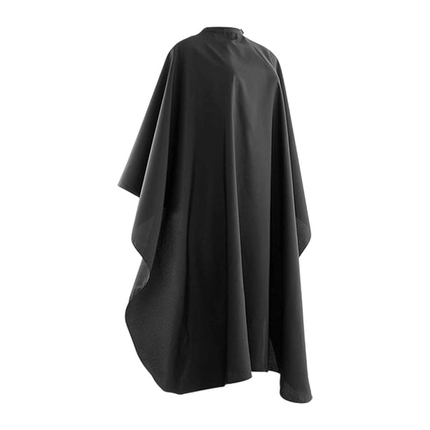 Capa profesional de corte de cabello, salón de escote ajustable Capa de barbería para mujeres, cabello de peluquería de nylon Capa de peatillo ,