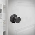 thumbnail image 2 of Design House Tulip Interior Dummy Door Knob, Matte Black, 2 of 4