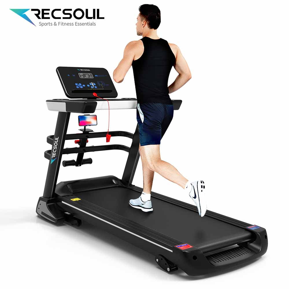Details about   ANCHEER Home Treadmill,3.25HP 2 in 1 Folding Electric Running Machine w/ Display 