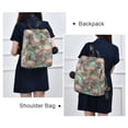 thumbnail image 6 of FORMRS Women's Travel Backpack Purse Anti-Theft Hidden Pockets Casual Shoulder Bag, Colorful Water Lilies Pattern, 6 of 7