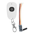 thumbnail image 1 of EOTVIA Mini Remote Control Switch High Sensitivity LED Light Relay Switch With Receiver DC 3.5‑12V,Mini Controller Remote Switch,LED Light Remote Switch, 1 of 8