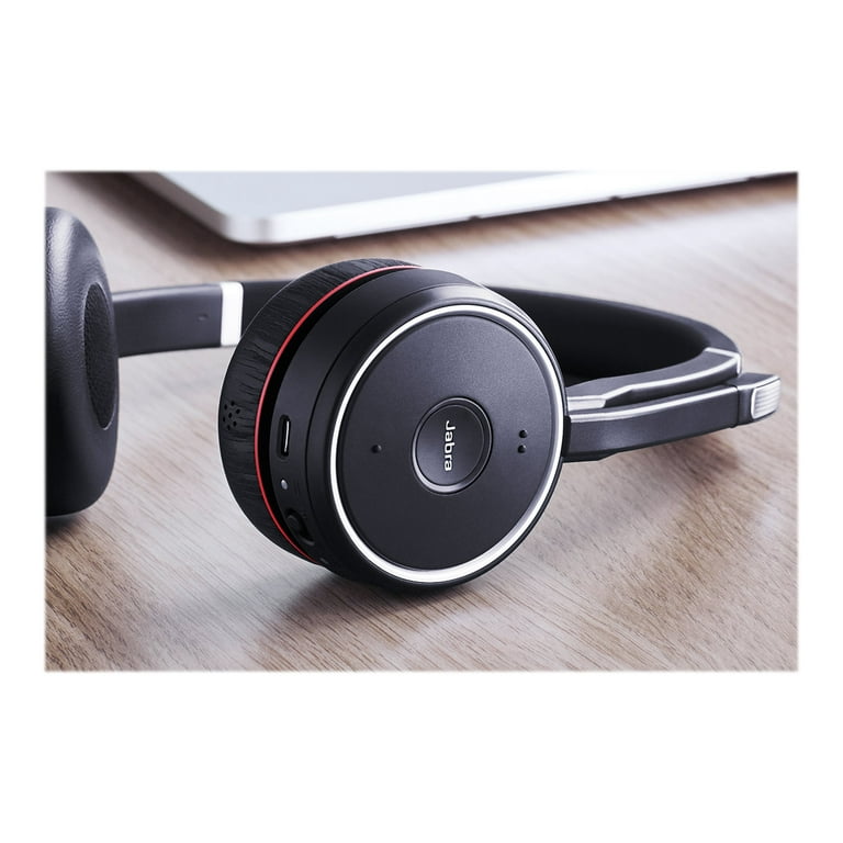 Jabra Evolve 75 UC Stereo - Headset - on-ear - Bluetooth