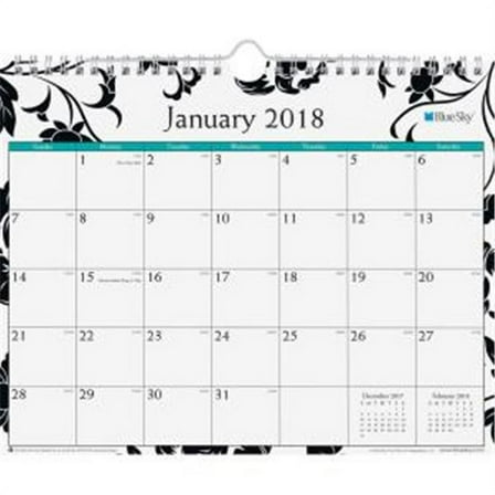 Blue Sky  11 x 8 in. Barcelona Wall Calendar