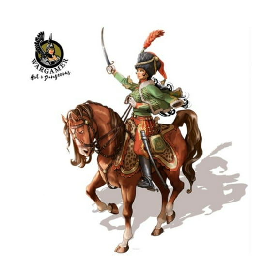 Wargamer Game Studio Victoria the French Hussar (28mm) New