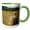 Green/White, variant on 3drose, Canada, Nova Scotia, Cape Breton. Cabot Trail Haybales., 11oz Two-tone Red Mug