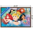 thumbnail image 3 of Disney Princess - Gaze Wall Poster, 22.375" x 34", Framed, 3 of 5