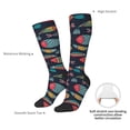 thumbnail image 4 of Fotbe Colorful Fish Calcetas Divertidas Estampadas para Hombre y Mujer, Calcetas de Algodón hasta la Rodilla para Caminar, Correr, Enfermería y Embarazo, 4 of 6