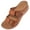 Brown, variant on Atoshopce Womens Wedge Sandals Summer Casual Open Toe Buckle Platform Sandal Slip On Beach Flatform Shoes