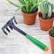 thumbnail image 4 of Herramientas de Jardinería Herramienta de Deshierbe de Garra Balcón Suelo Suelto en para Plantar kusrkot Grada de cinco dientes, 4 of 8