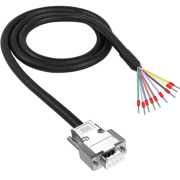 Cable adaptador de conector DB9 XMSJSIY D-SUB de 9 pines RS232 RS485