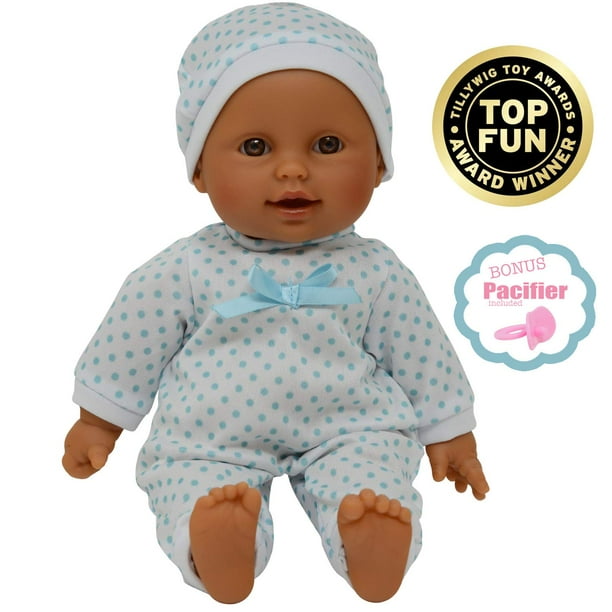 11 inch Soft Body Hispanic Newborn Baby Doll in Gift Box Doll