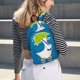 thumbnail image 5 of Fotbe Goose Holding an Umbrella Mochila de Lona con Estampado, Mochila Duradera, Mochila Versátil de Alta Calidad, Mochila Compacta Vintage-Small, 5 of 5