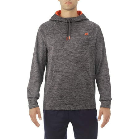 Big Mens Hoodie - Russell Big Men's Polytech Pullover Hoodie