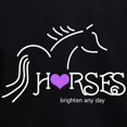 thumbnail image 3 of CafePress - Horses Brighten - Pullover Hoodie, Classic & Comfortable Hooded Sweatshirt, 3 of 4