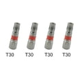 thumbnail image 1 of 4Pcs Magnetic T6-T40 Hex Head Screw Driver Bit 1/4Inch Hex Shank 25Mm Spanner, 1 of 1