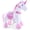 Pink, variant on PonyCycle Ride on Unicorn Horse Toy Mechanical Plush Rocking Walking Animal Ride on Horse Riding Horse Toys with Wheels for Kids Age 4-7 Years U402
