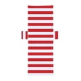 thumbnail image 1 of Funda para silla de playa, funda para silla de piscina, portátil, cómoda, de microfibra, para mujer Blanco rojo, 1 of 9