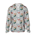 thumbnail image 1 of Fotbe Skiing penguin Chaqueta con Protección Solar UPF 50+ para Hombre y Mujer, Camisa con Capucha y Bolsillos-X-Large, 1 of 7