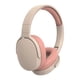 thumbnail image 2 of Auriculares inalámbricos Bluetooth rosados, auriculares estéreo plegables para oficina en casa, teléfonos celulares y más, 2 of 2