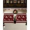 thumbnail image 3 of Garage Door Banner Cover 7 x 8 ft, Christmas Reindeer and Snowflakes Red Black Plaid Christmas Garage Door Decorations Holiday Christmas Backdrop Decor for Winter New Year Xmas Party, 3 of 6