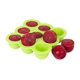 thumbnail image 3 of Frozen Baby Food Storage, Silicone Baby Food Freezer Storage Box, Food Storage Container Freezer Tray with Lid, 9 x 70ml, Orange, 3 of 4