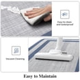 thumbnail image 5 of Kitchen Floor Mat [2 PCS] Cushioned Anti-Fatigue Kitchen Rug, Waterproof Non-Slip Kitchen Mats and Rugs Ergonomic Comfort Standing Foam Mat for Office, Sink, Laundry(Stylish Blue), 5 of 6