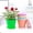 Green, variant on Clearance! Soovim Indoor Pots Planting Pots Long Open Flowerpot Resin Flowerpot Balcony Large Rose Pot Pot Succulent Flowerpot