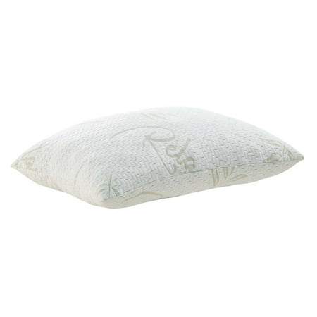Modway Relax Shredded Memory Foam Pillow in White, Multiple