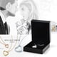 thumbnail image 3 of Caja para exhibir joyas y regalos para cadenas, con inserto extraíble y forro suave, estuche y organizador para collares, 3 of 8