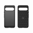 thumbnail image 2 of PANDACO Black Brushed Metal Case for Google Pixel 9 Pro, 2 of 3