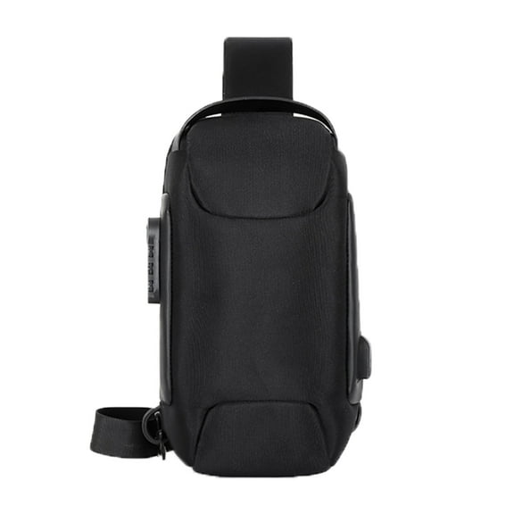 MUSOIE Anti theft Sling Backpack with Lock Sling Bag for Men Shoulder Crossbody Travel Backpack