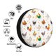 thumbnail image 4 of Balery Funny Chicken Cubiertas para Neumáticos - Protector Resistente para Neumáticos de Camioneta, SUV, Remolque, Camper y RV-16 inch, 4 of 6