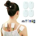 thumbnail image 1 of 10 Pcs Patch d'Électrode Doux Réutilisable Confortable Gel Électrode Physiothérapie Coussinets Stimulants pour Muscles pour Adultes, 1 of 8