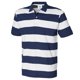thumbnail image 1 of Front Row - Polo de manga corta a rayas Modelo Striped para hombre/caballero (Azul marino/ Blanco), 1 of 1