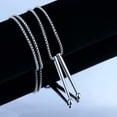thumbnail image 4 of Colgante, Adornos de cadena Colgante de aleación de acero de titanio de moda para hombre, Collar con colgante de tambor Un collar, 4 of 8