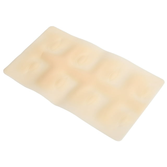 Practice Tool, Practice Skin Professional Silicone For Supplies Eye,Eyebrow Eye Lips,Lips,3pcs Lips