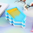 thumbnail image 3 of Beads Sorting Trays 10Pcs Painting Tool Multifunctional Excellent Plastic Nail Art  Painting Point Trays, 3 of 4