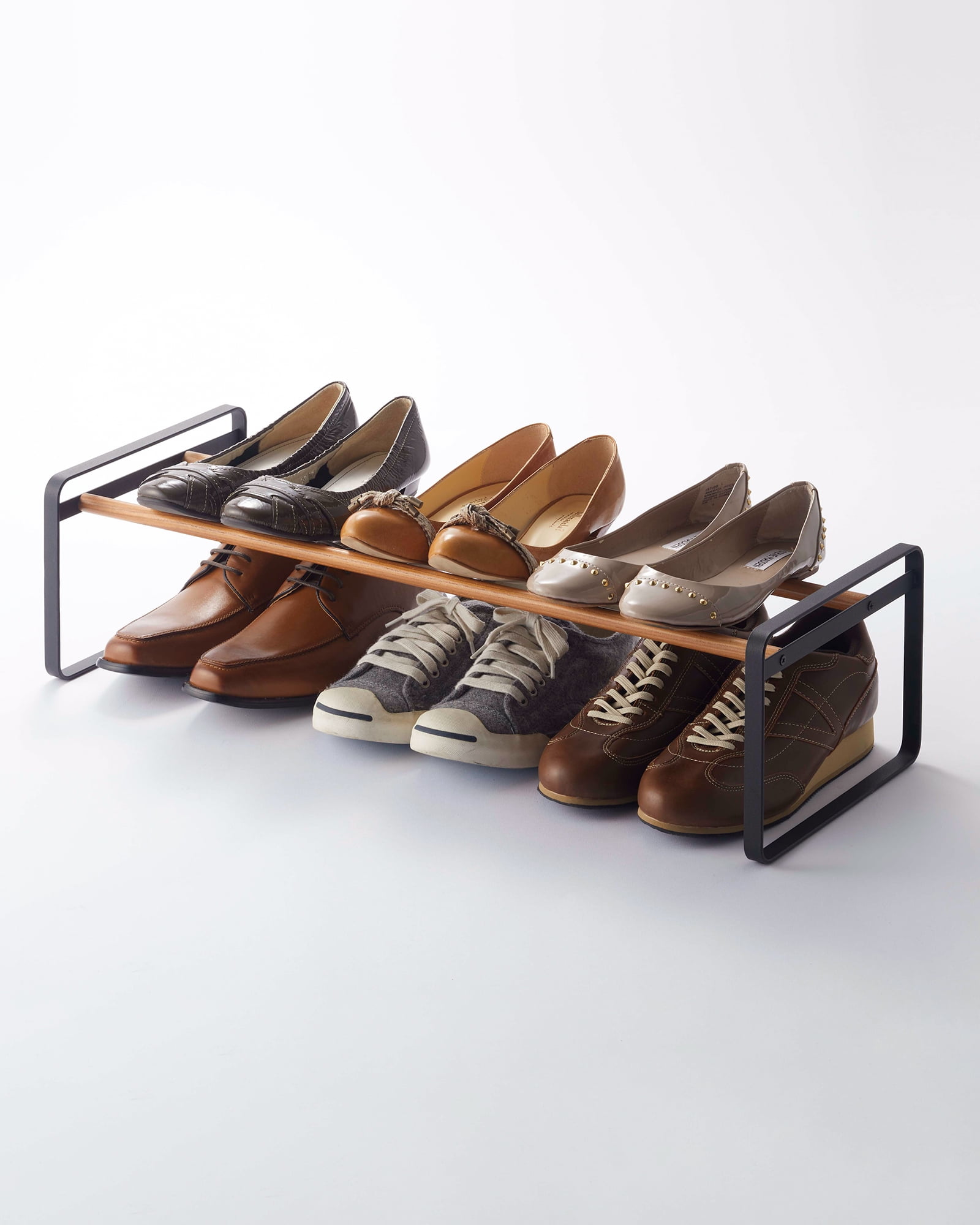 Yamazaki Frame - Adjustable Shoe Rack - Black