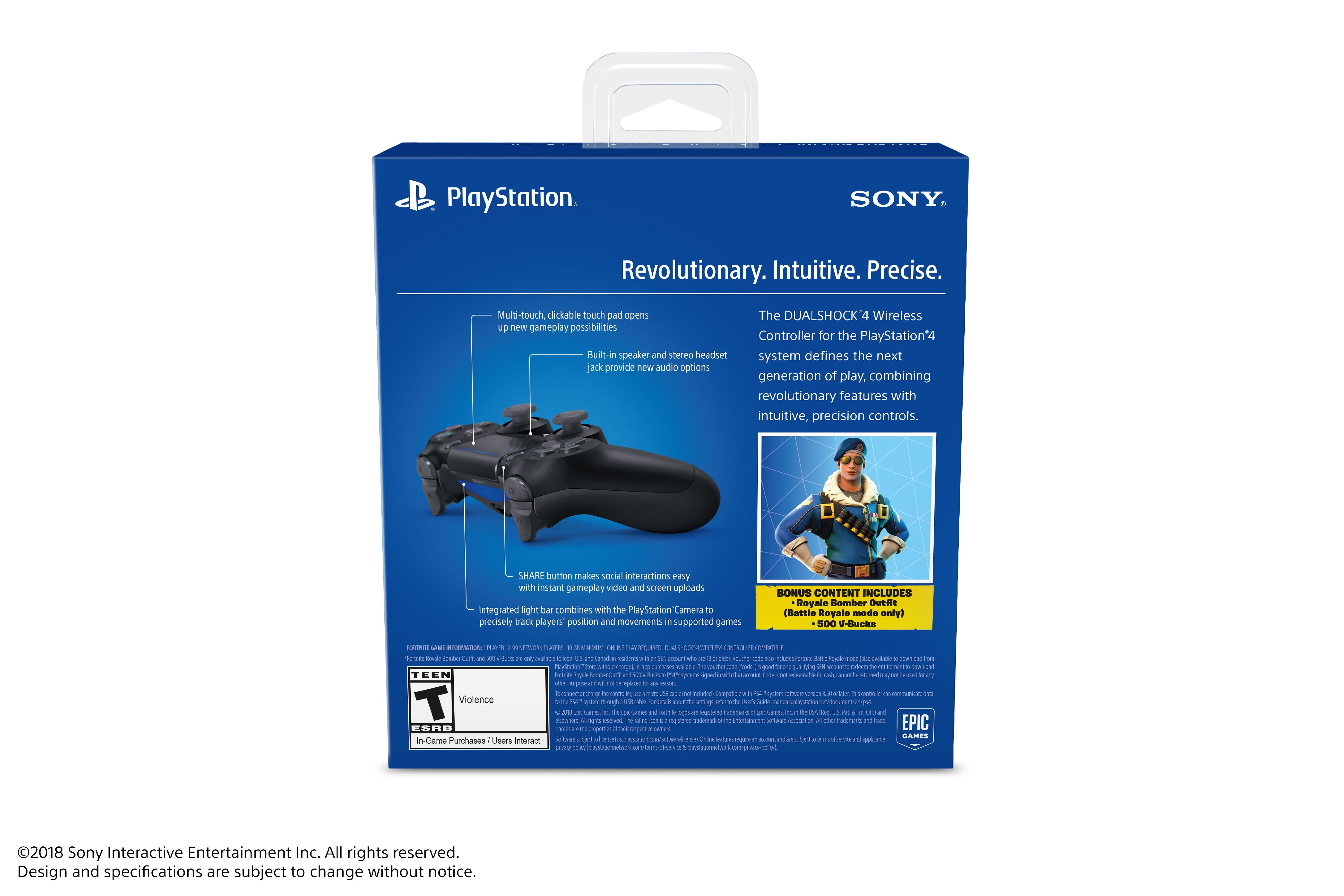 Sony Dualshock 4 Wireless Controller Fortnite Bundle Walmart Com - 