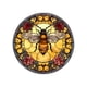 thumbnail image 3 of Women's Casual Floral Bee Graphic Tee - Comfy Crew Neck Short Sleeve T-Shirt, Perfect for Summer & Casual Attire, 3 of 8