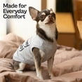 thumbnail image 5 of I Love My Daddy Dog Shirt for Small Dogs, Sleeveless Cotton Puppy Clothes, Breathable Summer Pet Apparel, Stretchy Stylish Cute T-Shirt for Girl Dogs, 5 of 8