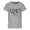 Gray, variant on Big Girls T Shirts Round Neck Short Sleeved Cozy Heart Printed Cartoon Embroidery Loose Loose Fitting Tops For Girl Size 10-11T
