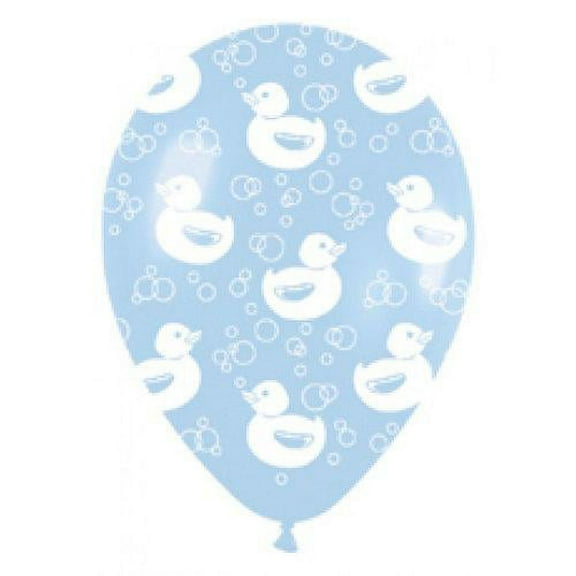 LOONBALLOON Baby-Shower Balloons, 11″ JUST DUCKY BOY