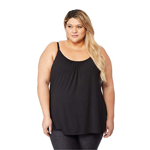 black flowy top plus size
