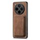 thumbnail image 3 of For Oppo Find X8 5G Case Retro Leather TPU Phone Cover with Detachable Card Slot - Green, 3 of 5