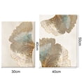 thumbnail image 5 of shenmeida Abstract Leaf Pattern Print Wall Art Decor, Leaf Wall Decor Art Canvas Print Poster Pictures Decorative Paintings, 5 of 8